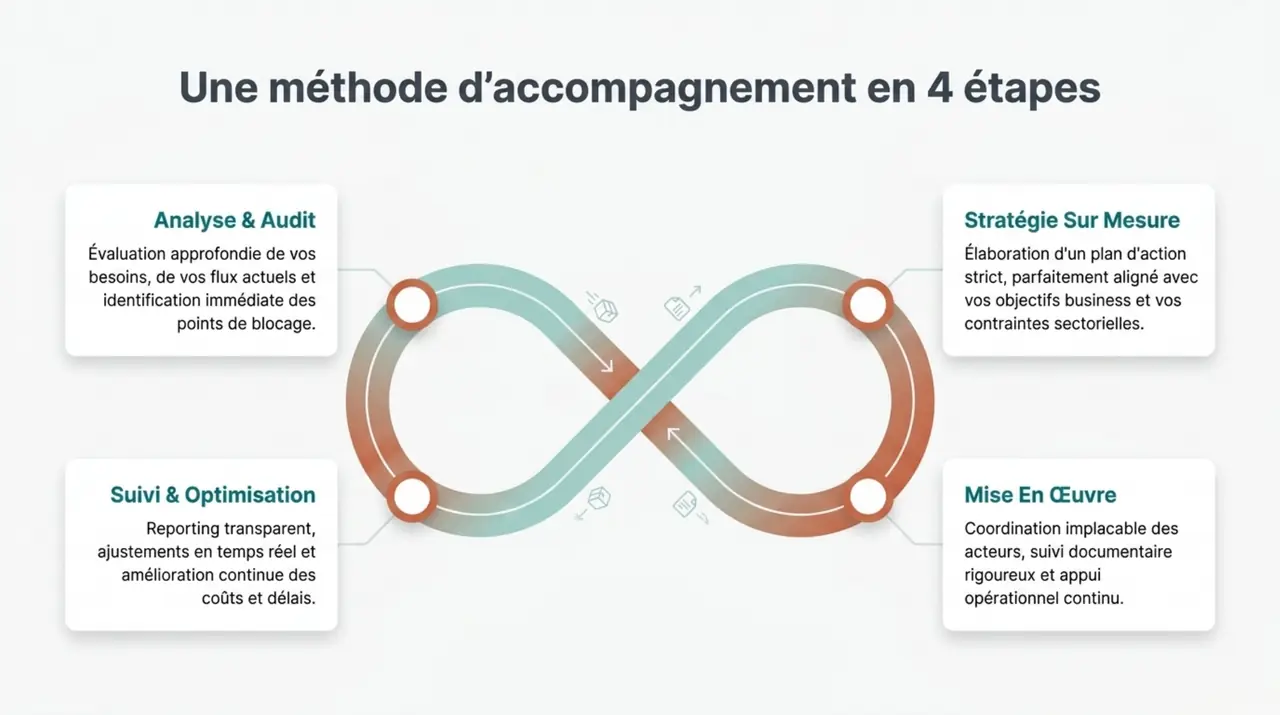 Methode d'accompagnement en quatre etapes