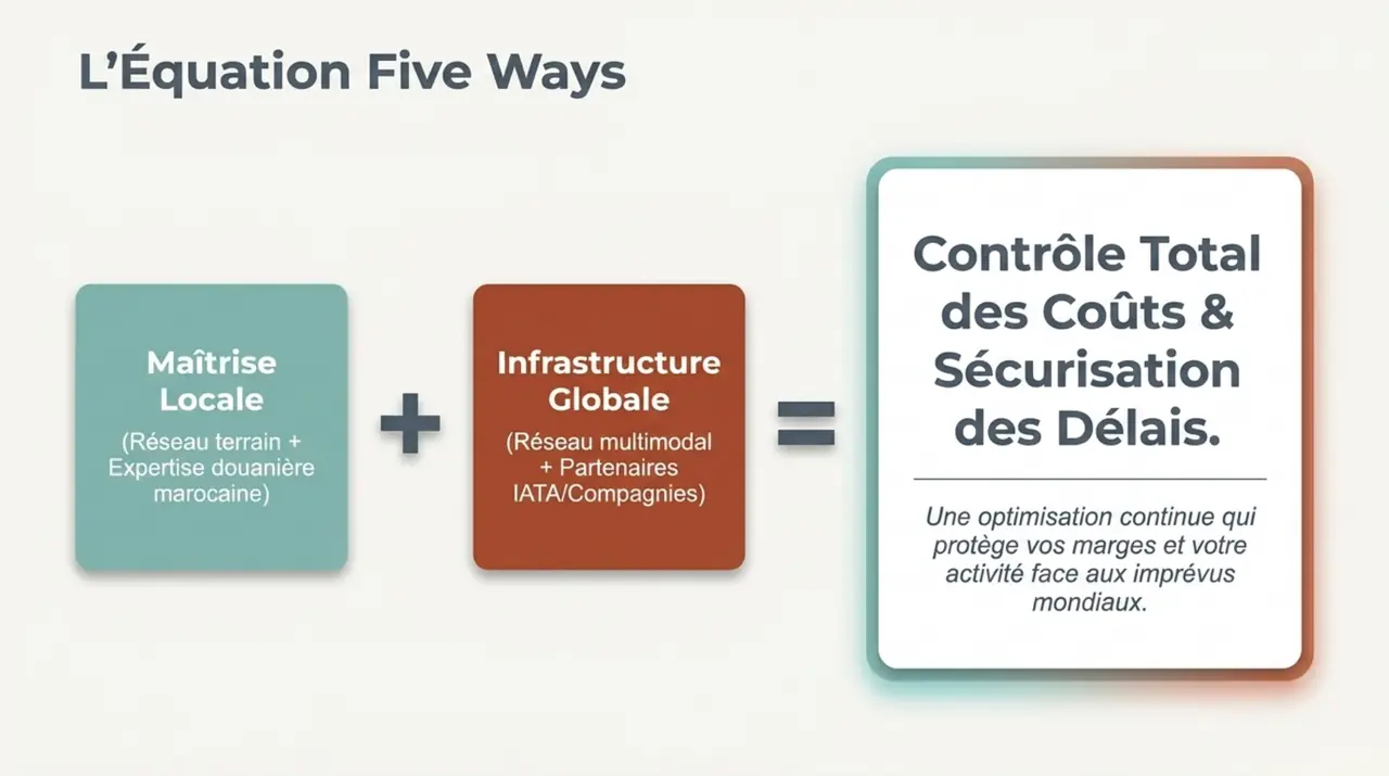 Equation Five Ways : maitrise locale et infrastructure globale